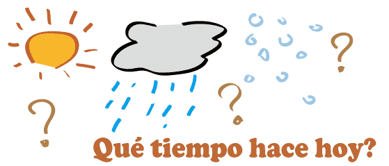 スペイン語　天気