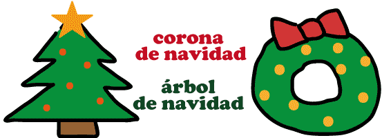 スペイン語 クリスマスツリー